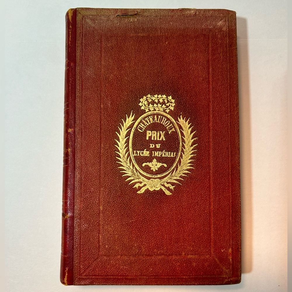 Chateauroux Prix Du Lycee Imperial-Plutarque Vies des Hommes Illustres 1850